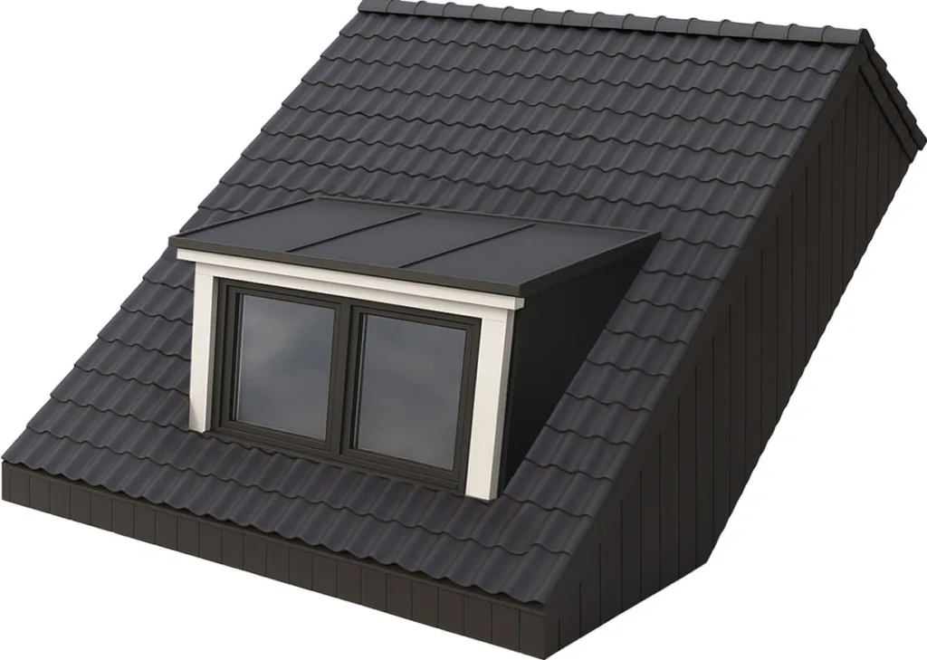 dakserre of dakkapel vergeleken: hier zie je een dakkapel