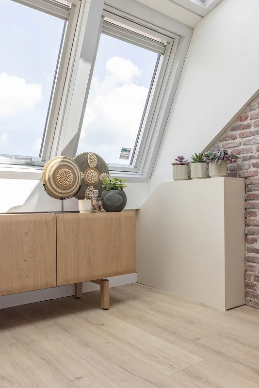 Close-up van een LUXboX dakserre