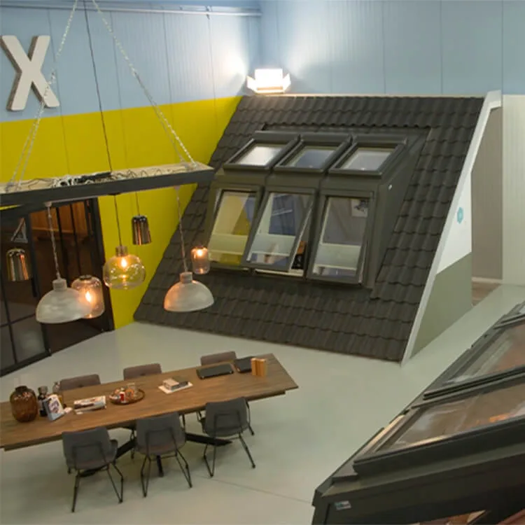 LUXboX belevingscentrum van binnenuit gezien