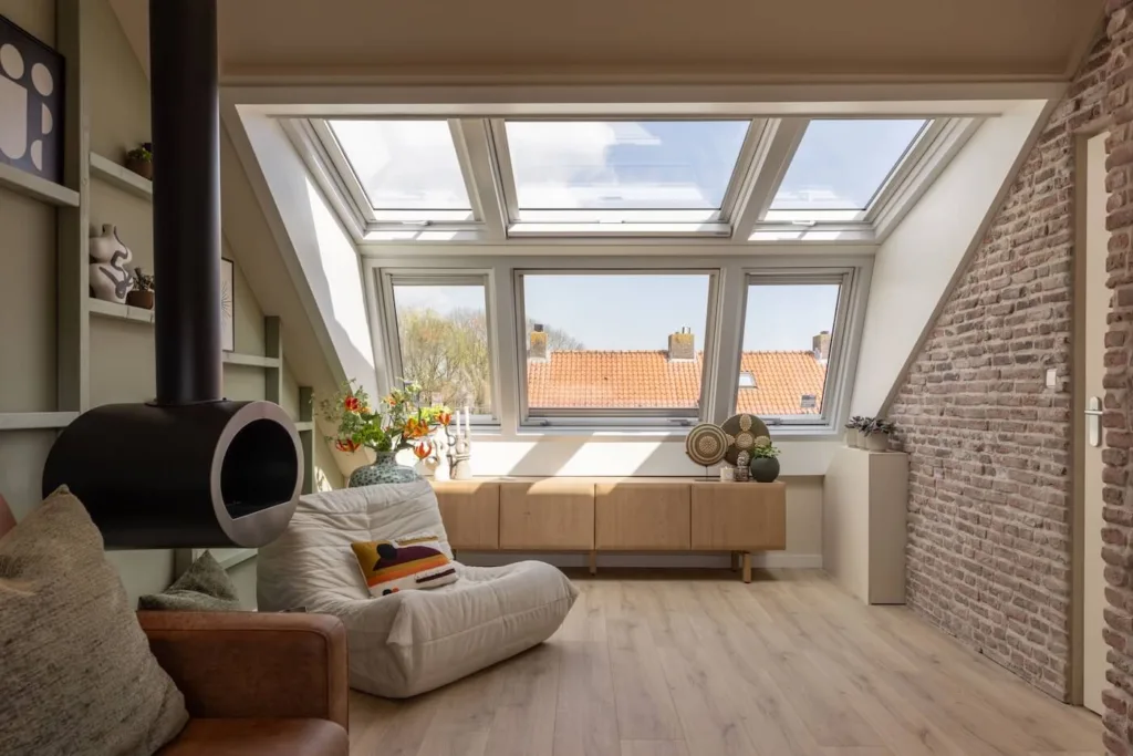 Een LUXboX dakserre is te zien die geplaatst is tijdens het TV programma de Grote Huisverbouwing