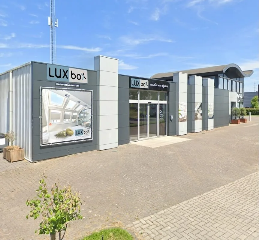 luxbox kapelle van buitenaf gezien